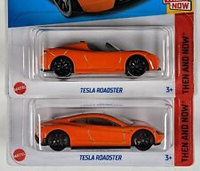 Hot Wheels Tesla Roadster Set Of 2 Free Shipping