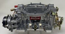 Like New Edelbrock Carburetor 600 Cfm Electric Choke 1400