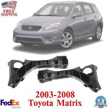 Front Bumper Side Support Brackets Left Right Side For 2003-2008 Toyota Matrix