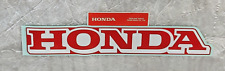 Genuine Honda Decal Sticker For Honda Motorcycles Cars Atvs In Honda Red