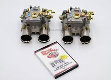 Genuine Weber 45 Dcoe Pair Two 45 Dcoe New Made In Spain Wtuning Dvd Pm4545x2