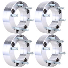 4 Wheel Adapters 5x5.5 To 6x5.5 Spacers 108mm 2 For Ram 1500 Dodge Durango Jeep