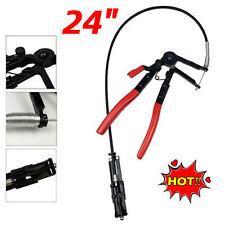 24 Long Reach Flexible Hose Clamp Pliers Locking Tool Fuel Oil Water Hose-kit