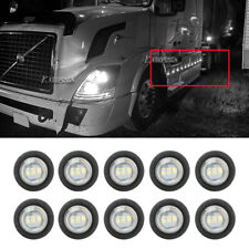 34 Led Round Bullet Side Marker Light Chicken Light For Volvo Vn Vnm Vnl Truck