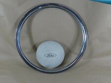 Mustang Foxbody Polycast Wheel Center Cap And Trim Ring 85-89