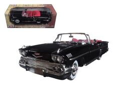 1958 Chevrolet Impala Convertible Black With Red Interior - Timeless Classics 1