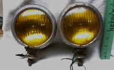  Pair Of Vintage - Ge Fog Lights 2 - Farm Tractor Or Off-road Or - Untested