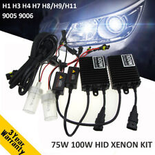 100w 150w Car Hid Xenon Headlight Bulb Ballast Kit H1 H3 H4 H7 H8911 9005 9006