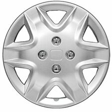 Pacrim 14 Universal Silver Wheel Covershubcaps Snap On Abs Set Of 4