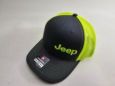 Jeep Logo Cap Emblem Wrangler Grand Cherokee Off Road Embroidered Hat Truck Suv