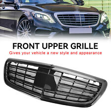 S63 Amg Style Grille Grill For Mercedes Benz W222 S Class Wacc 2014-2020 Black