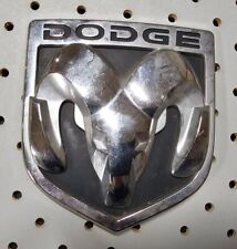 Dodge Ram 1500 2500 3500 2010-2018 Rear Tailgate Rams Head Emblem Chrome