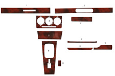 Wood Look Dash Trim Kit For Mercedes-benz W123 1976-1986 Auto Interior Panel