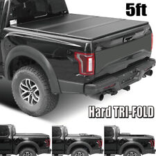 5ft Hard Tonneau Cover For 2019-2022 2023 2024 Ford Ranger Truck Bed Tri-fold W