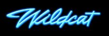 Buick Wildcat Script Metal Sign 6x18 Free Shipping - Not A Neon Sign