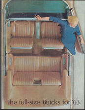 1963 Full-size Buick Sales Brochure Electra 225 Wildcat Lesabre Estate Wagon