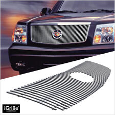 Fits 2002-2006 Cadillac Escalade Ext Esv Upper Stainless Chrome Billet Grille