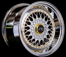 Jnc Wheels Rim Jnc004s Platinum Gold Rivets 17x10 5x1005x114.3 Et25