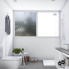 Privacy Glass Design Film Office Bedroom Bathroom Home Window Tint Static Cling