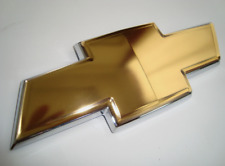 Car Hood Grille Badge Emblem Decal Gold For Chevy Hhr Uplander Tahoe Impala