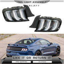 For 2015-22 Ford Mustang Tail Lights Sequential Turn Signal Led Leftright Side