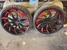 22 Inch Forgiato Rims 7 Series With Tires
