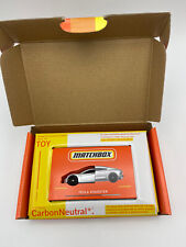 Mattel Creations Matchbox Tesla Roadster Carbon Neutral 164 Scale Free Shipping