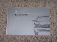 1993 Mercedes Benz 500sec 600sec 500 600 Sec Original Owners Owners Manual