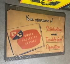 Vintage Rare 1930s 38 X 25 Studebaker Truck Car Protector Service Dealer Sign