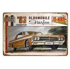 Oldsmobile Starfire Car Metal Poster Tin Sign 20x30cm