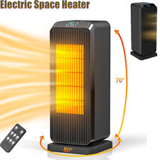 1800w Electric Ceramic Space Thermostat Heater Tip-over Protectionoscillating
