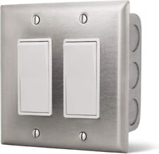 Infratech Dual Onoff Switch In-wall Control For Indoor Use 14-4405