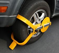 Wheel Lock Clamp Boot Tire Claw Trailer Car Truck Anti-theft Towing Boot 1315