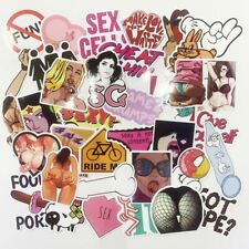 96 Pack Adult Stickers Bomb Vinyl Skateboard Laptop Sexy Girls Women Decals Lot