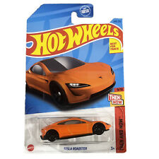 Hot Wheels Tesla Roadster Orange