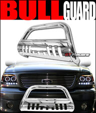 For 2003-2008 Honda Pilot06-14 Ridgeline Stainless Bull Bar Bumper Grille Guard