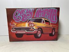 Vintage Amt 58 Chevy Impala 125 Scale Model Kit T27- Started