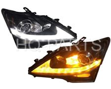 For 06-14 Lexus Is250 Is350 Facelift Style Led Projector Headlight Black Housing