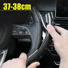 2x Carbon Fiber Car Steering Wheel Booster Cover Non-slip Universal Accessories