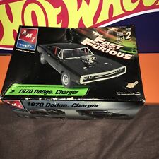 Amt Fast And The Furious 1970 Dodge Charger. Unbuilt In Poor Box