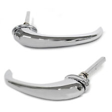 48-52 Ford F1 F-series Pickup Truck Outside Door Handle Chrome Pair