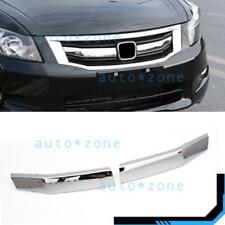 Abs Chrome Front Grill Insert Cover Trim For Honda Accord 4dr Sedan 2008-2010