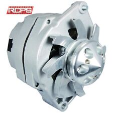 New Alternator For Bbc Sbc Chevy 110 Amp Ho One Wire Billet Fan Pulley