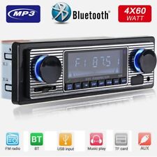 Classic Bluetooth Car Stereo Fm Radio Receiver Hands-free Calling Mp3 Player