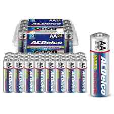 Acdelco Aa Super Alkaline Batteries 24-count Free Shipping