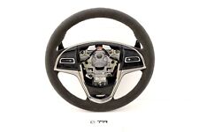 New Oem Cadillac 2015-2019 Black Suede Steering Wheel Cts-v Cts V 84383414