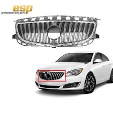 Front Upper Bumper Grille Radiator Chrome For 2014-2017 Buick Regal