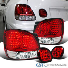 Fits 98-05 Lexus Gs300 400 430 Rear Red Clear Led Tail Lightstrunk Lamps 4pc