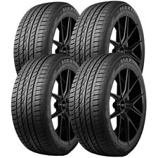 Qty 4 27545r22 Maxtrek Fortis T5 112v Xl Black Wall Tires