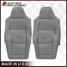 2002 2003 2004 2005 Ford Excursion Limited Replacement Leather Seat Cover Gray